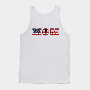 American Flag Mom Tank Top